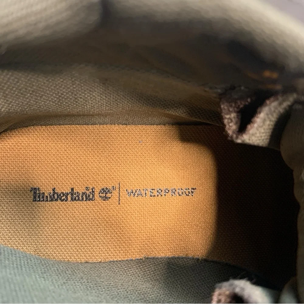 TIMBERLAND Brown Ankle-High Leather Boots - Boys‎ 6